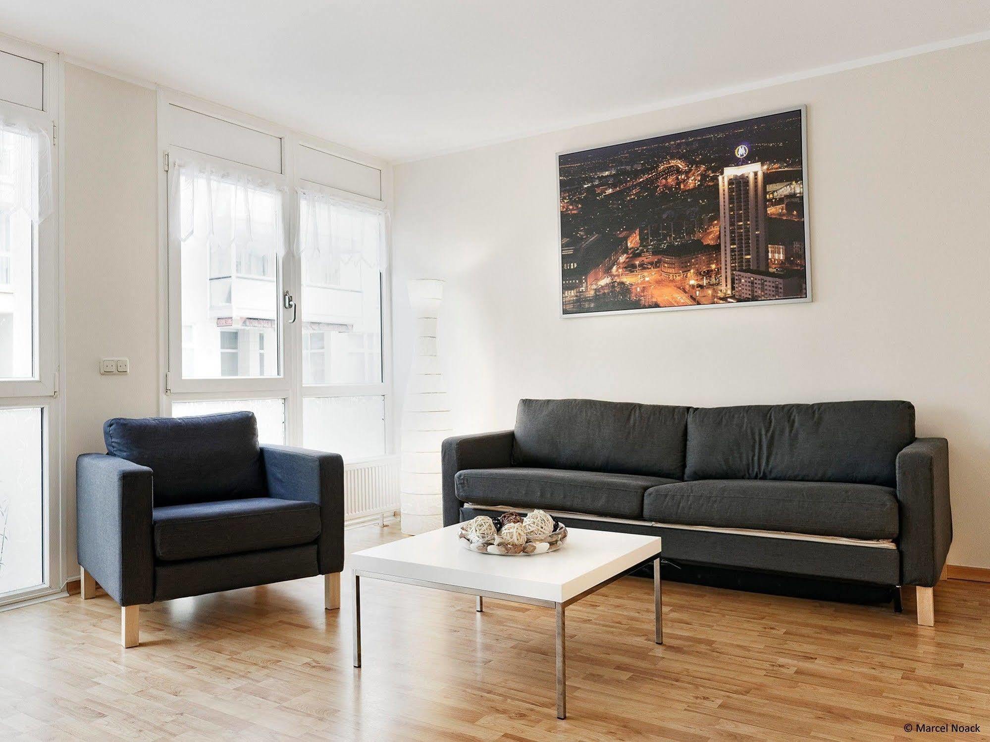 City Park Apartments - #11.01 - Elegante Suite Mit Tiefgarage Leipzig Luaran gambar