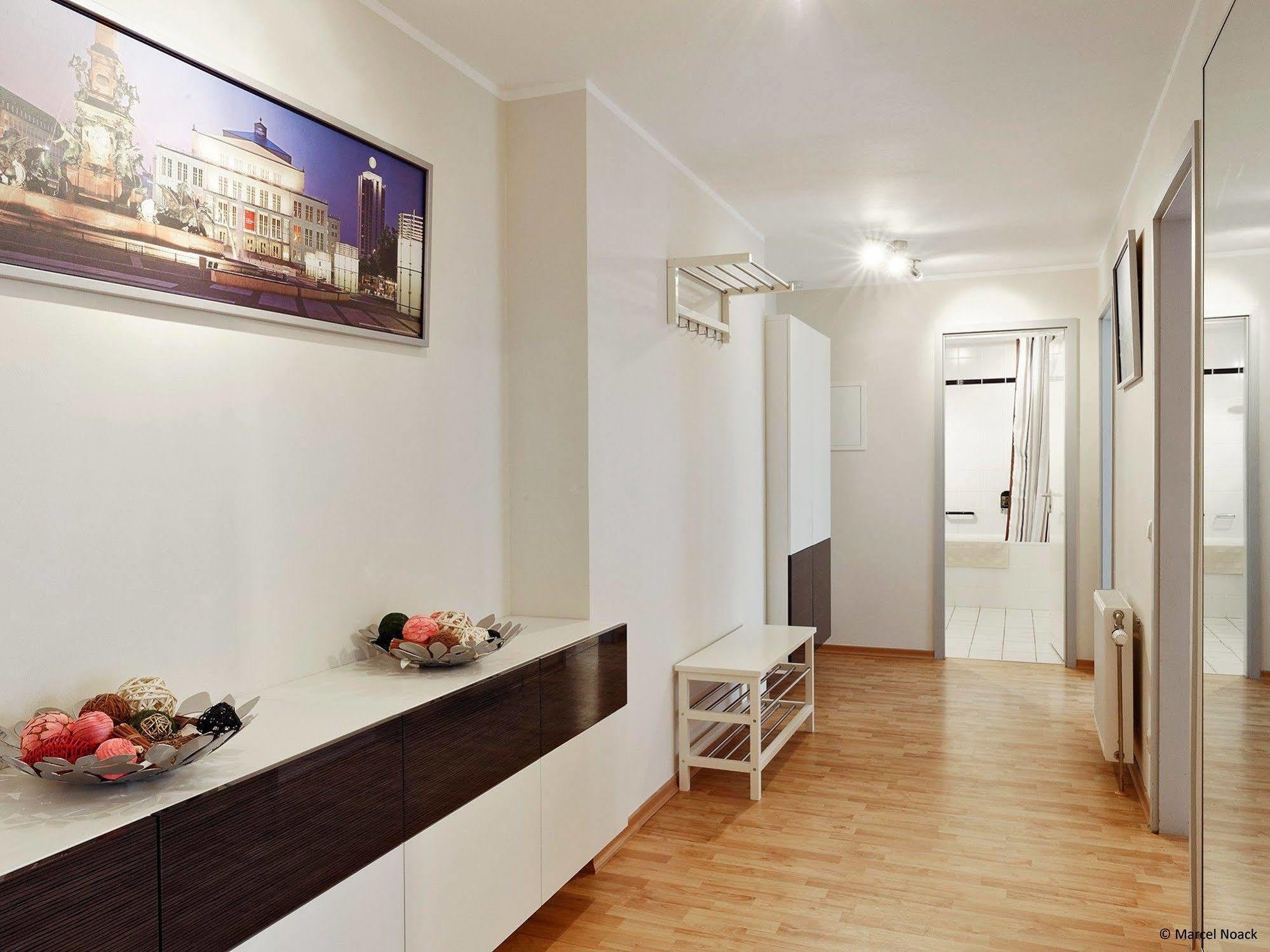 City Park Apartments - #11.01 - Elegante Suite Mit Tiefgarage Leipzig Luaran gambar