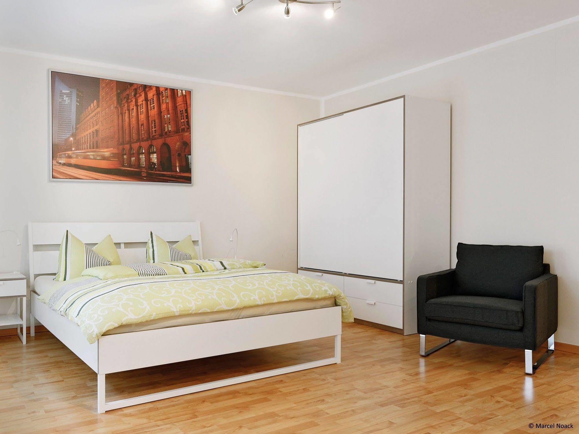 City Park Apartments - #11.01 - Elegante Suite Mit Tiefgarage Leipzig Luaran gambar